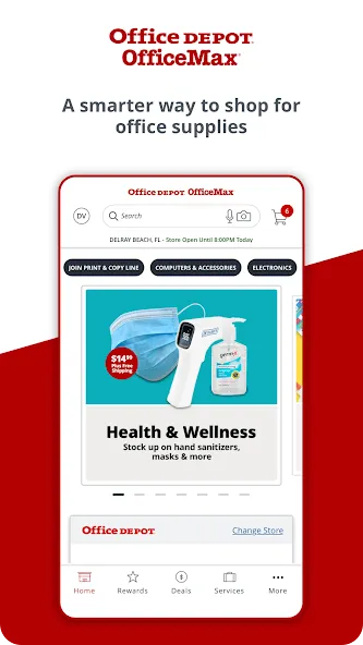 Office Depot®- Rewards & Deals screenshot 1