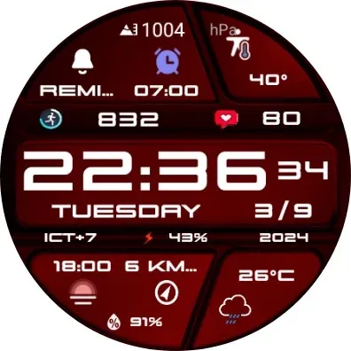 N-SPORT581 Color Digital Watch screenshot 14