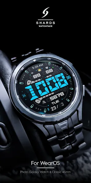 SH074 Watch Face, WearOS watch screenshot 4