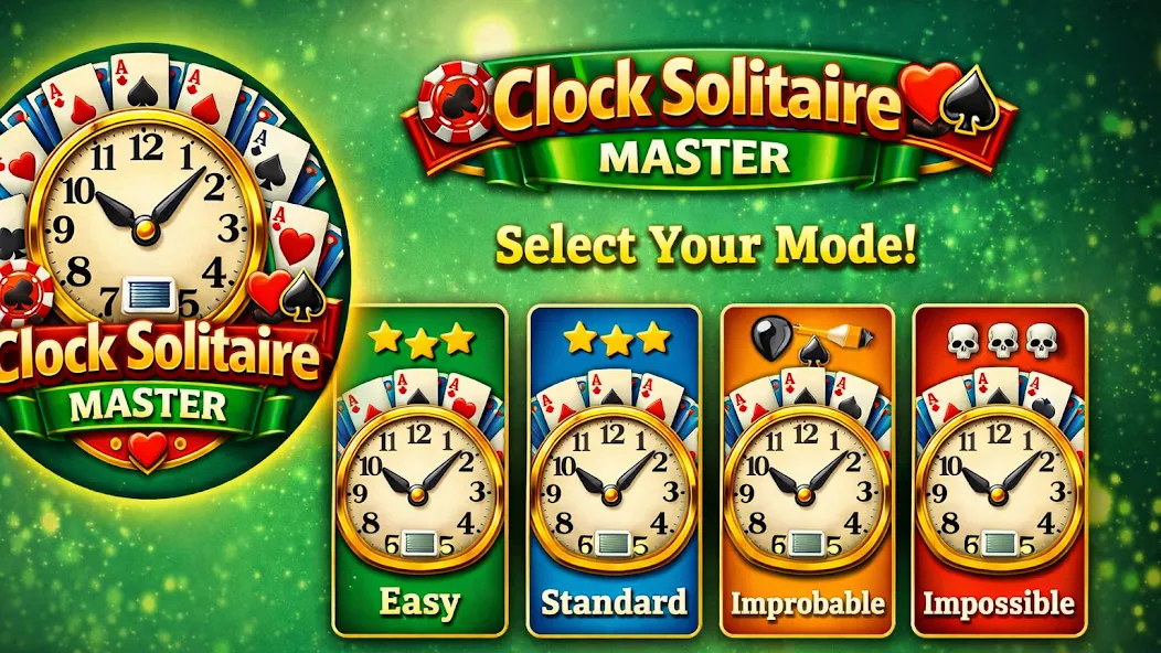 Clock Solitaire Master Offline screenshot 33