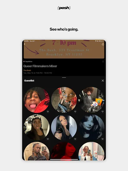 Posh – Create & Find Events screenshot 10