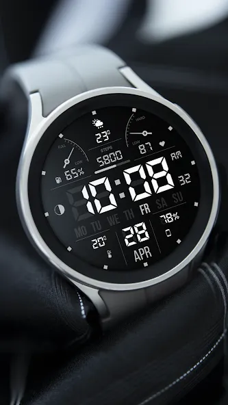 WFP 104 LCD watch face screenshot 7