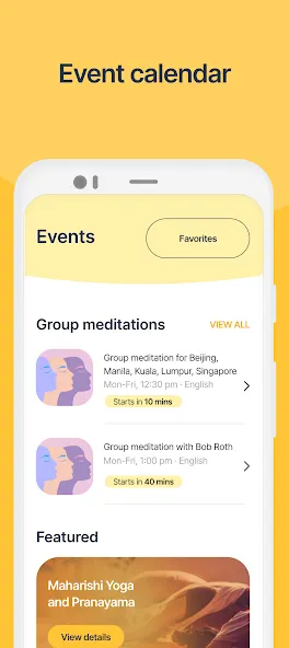 Transcendental Meditation screenshot 5