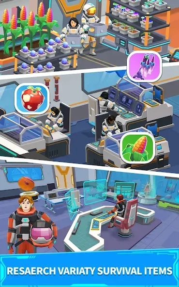 Idle Survivor Space Odyssey screenshot 4