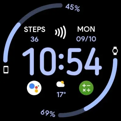 JHW Digital Info v2: Wear OS screenshot 7