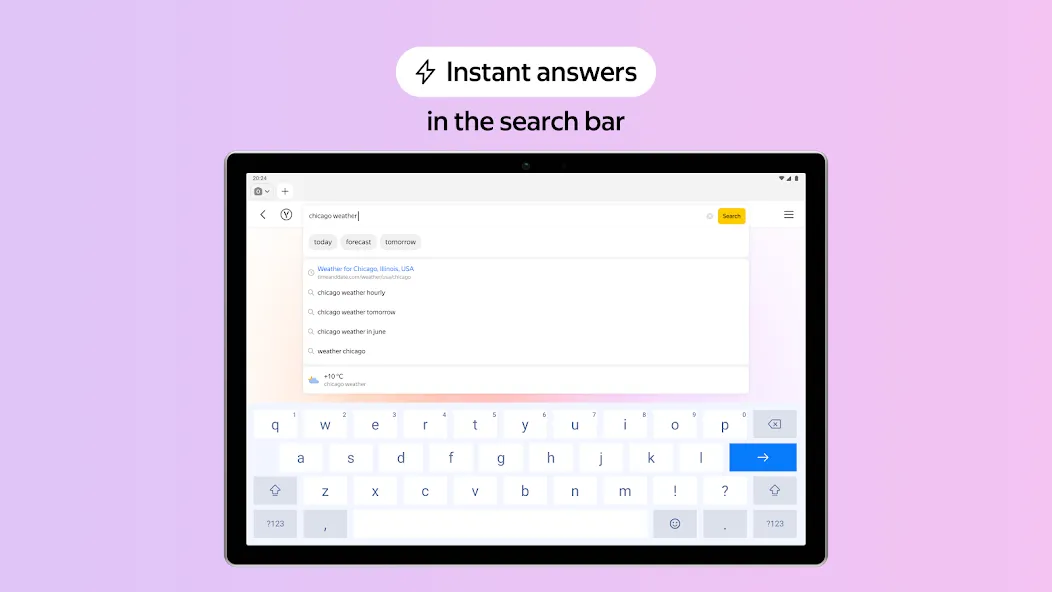 Yandex Browser (alpha) screenshot 9