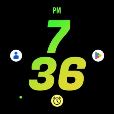 Mango Bold Watch Face screenshot 6