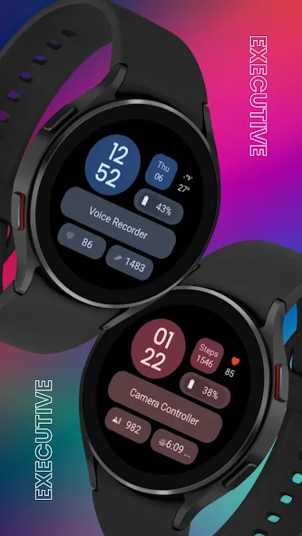 EXD146: Material Watch Face screenshot 1