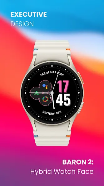 Baron 2: Hybrid Watch Face screenshot 4