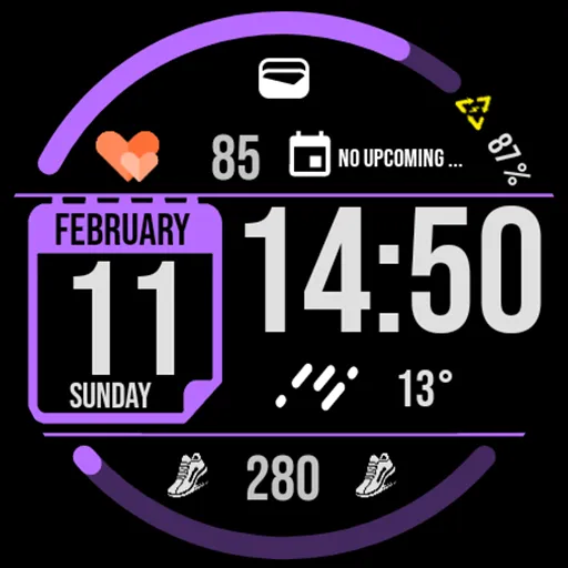 Digital Watch Face MB110 screenshot 24