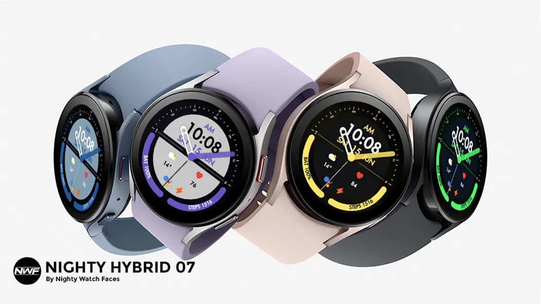 Nighty Hybrid 07 - watch face screenshot 14