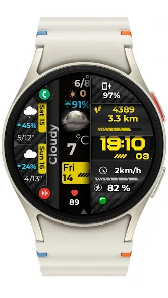 Watch Face CUE145 screenshot 6