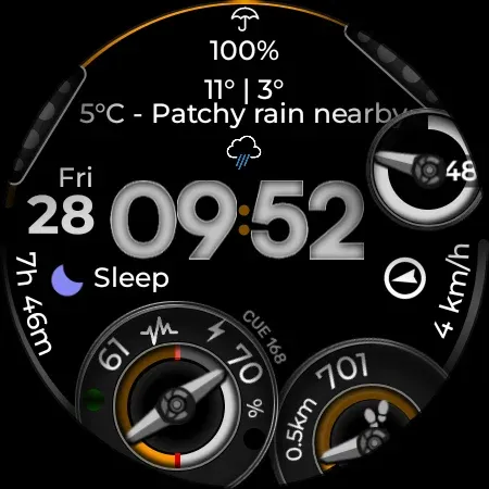 Watch Face CUE168 screenshot 11