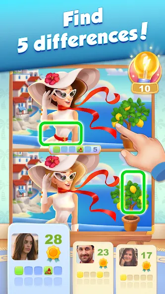 5 Differences Online screenshot 1