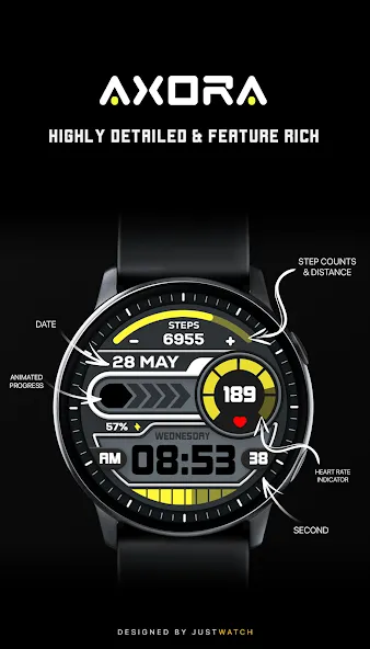 Axora - Watch Face screenshot 4
