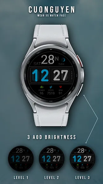 Watch face CNW0031 screenshot 2