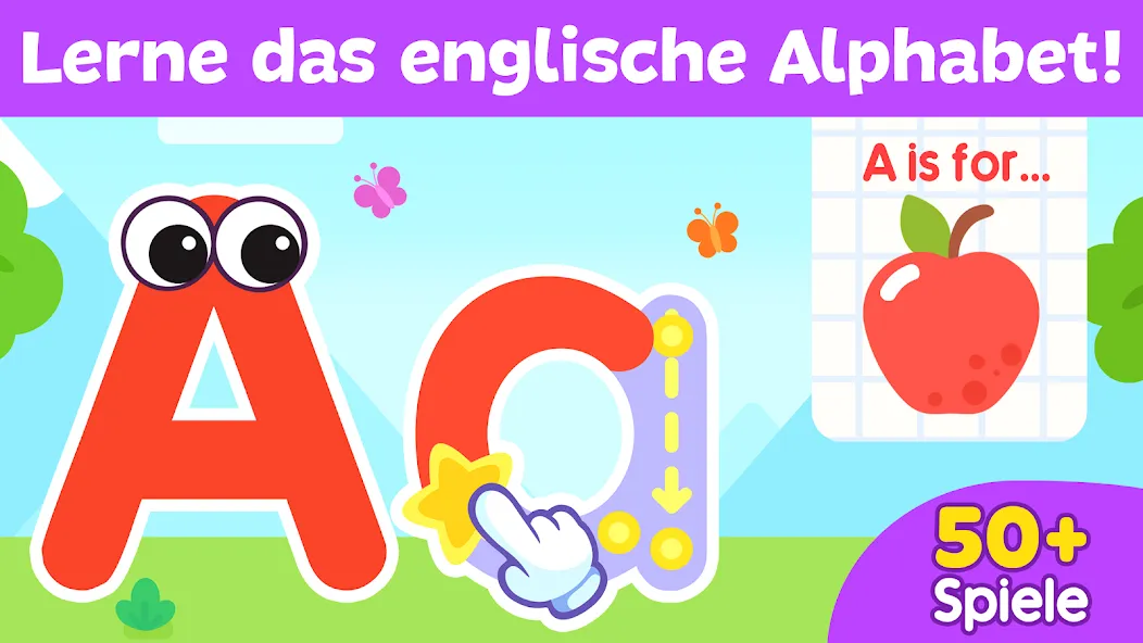 ABC Alphabet-Buchstaben lernen screenshot 1
