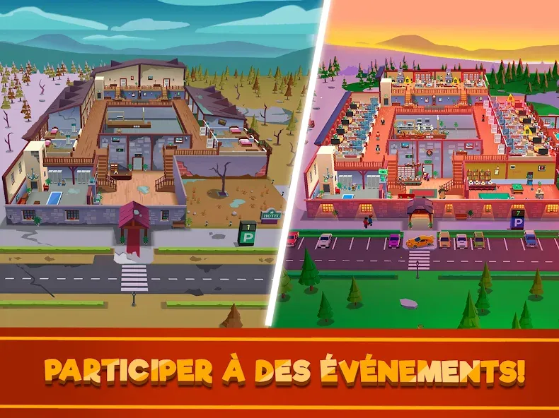 Idle Hotel Empire Tycoon-Jeu screenshot 9
