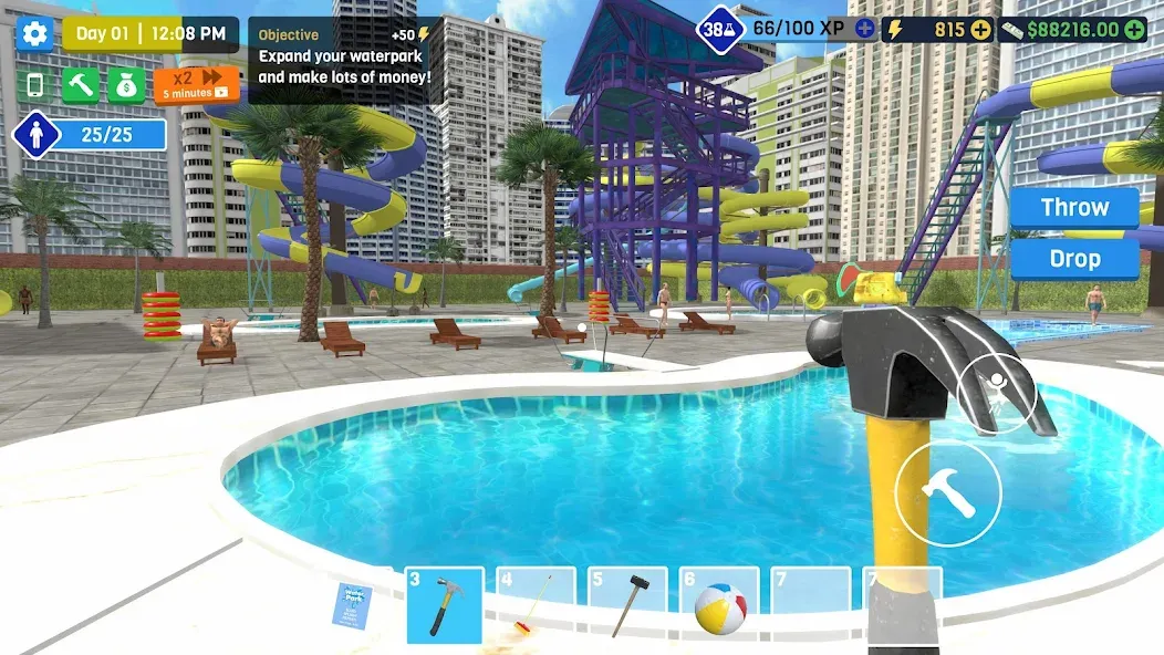 Waterpark Owner Simulator screenshot 3