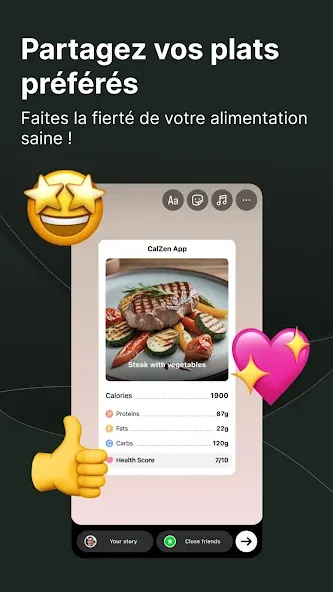 Compteur de Calories - CalZen screenshot 5