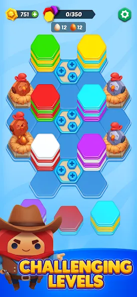HexaGo - Sorting Puzzle screenshot 3