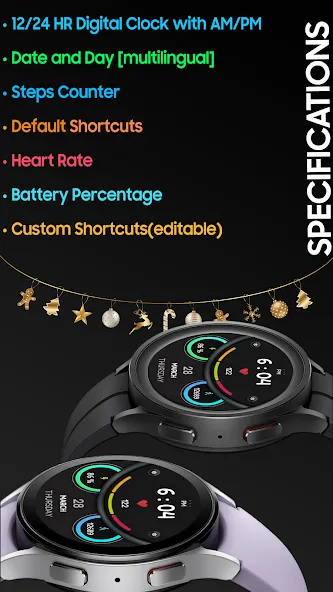 IA106 Digital Sport Watchface screenshot 3