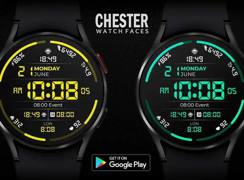 Chester Infinity LCD screenshot 1