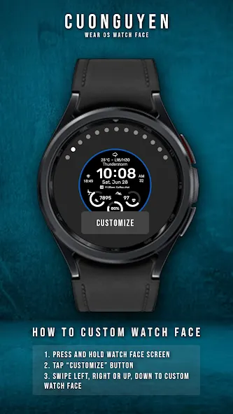 Watch face CNW-36 screenshot 3
