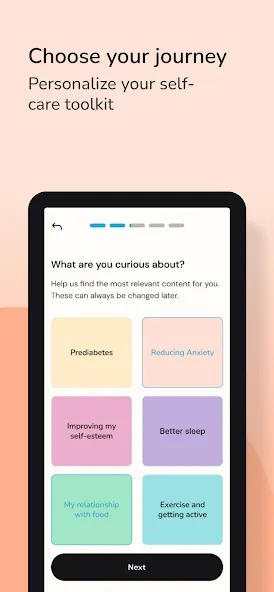 Prosper - Self Care & Support screenshot 1