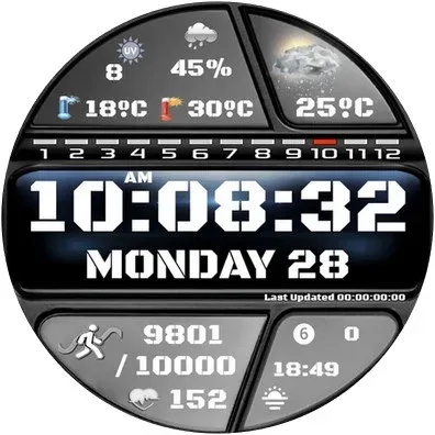 N-SPORT704 Weather Time Watch screenshot 13