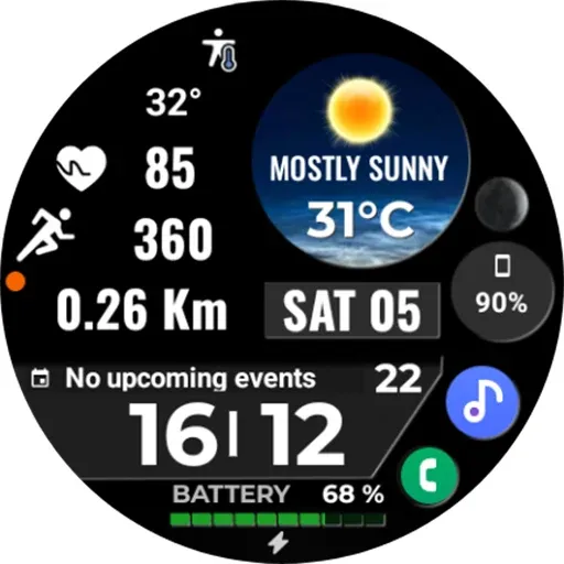 Weather Sport WearOS 5 NTV577 screenshot 28