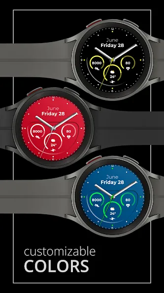 DADAM77: Modern Minimal Watch screenshot 2
