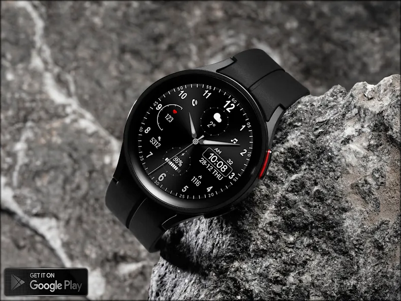 Minimal MINOL URX55 Watch face screenshot 7