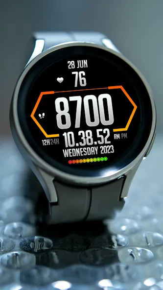 MJ085 Health Watch Face screenshot 2