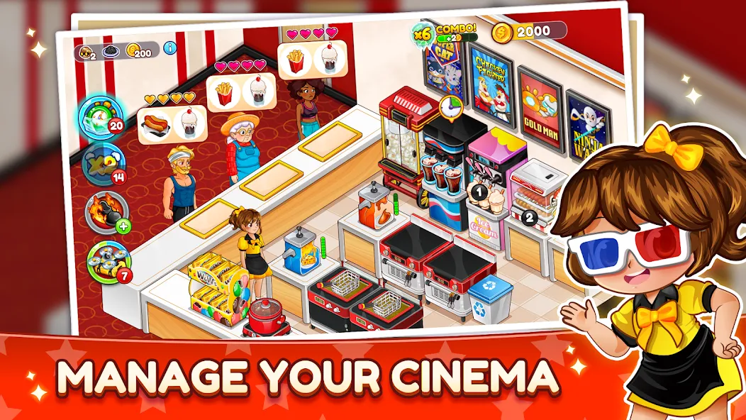 Cinema Panic 3: Cooking Game screenshot 1