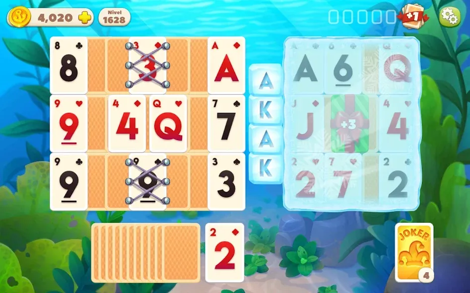 Undersea Solitaire Tripeaks screenshot 16
