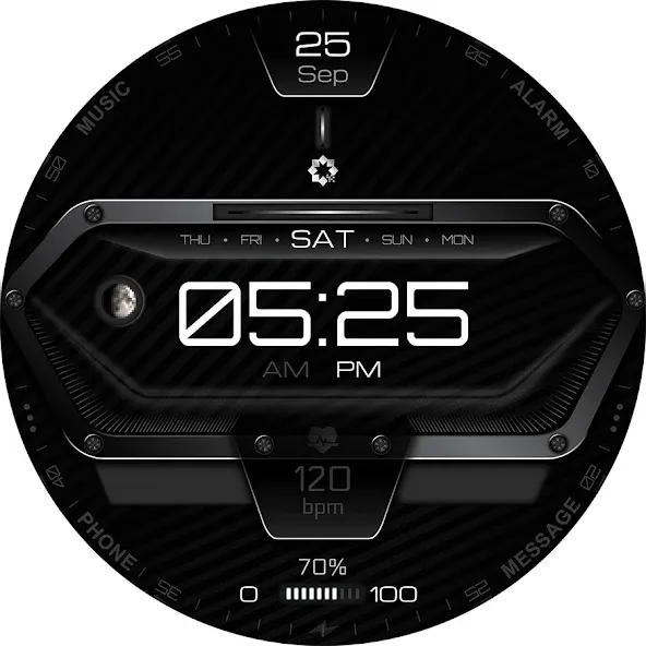A380 Neon Wear OS Watch Face screenshot 30
