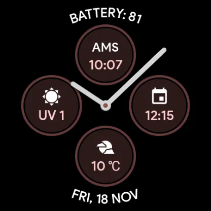 JHW Analog You: Watch face screenshot 14