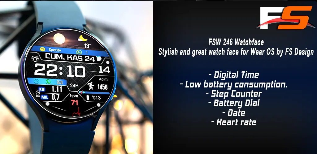 FSW247 Watchface screenshot 1