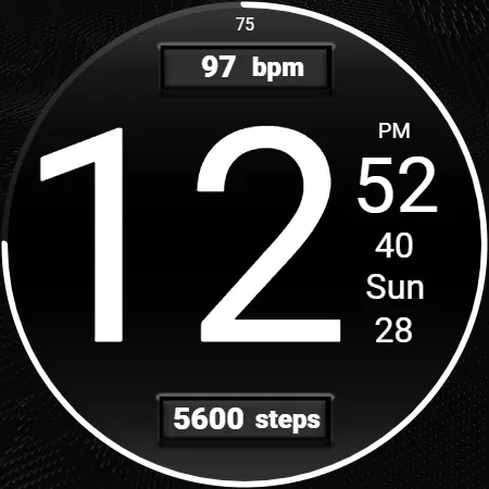 W-Design WOS028 - Watch Face screenshot 3