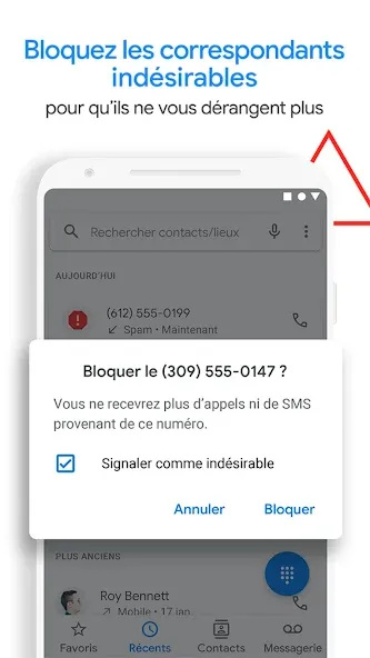 Téléphone de Google screenshot 5