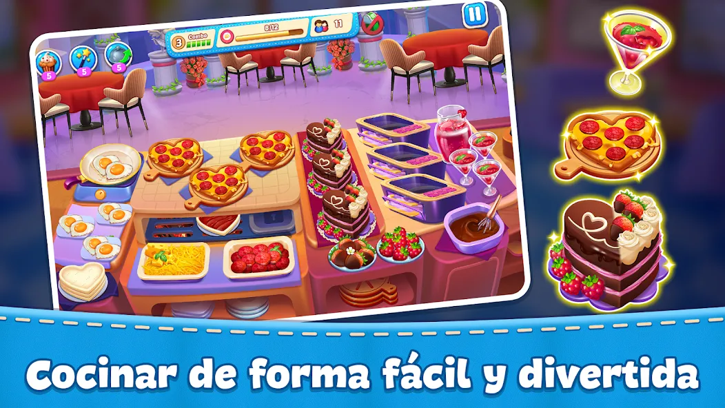 Mamá: juegos de cocina screenshot 2