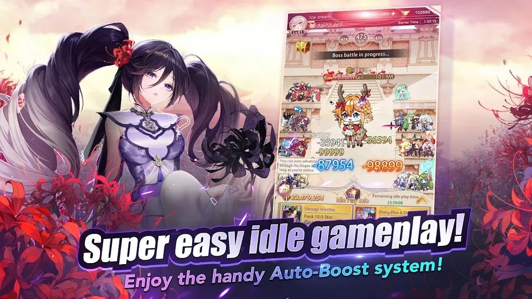 Attack on Time:Kaisen of girls screenshot 4