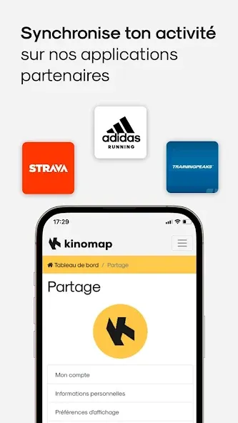 Kinomap : Pédalez Courez Ramez screenshot 8