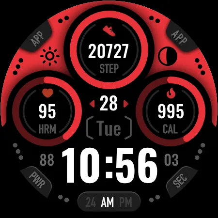 Casual colors: Watch Face screenshot 6
