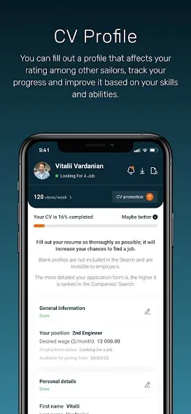 Maritime Zone - Sea Jobs App screenshot 3