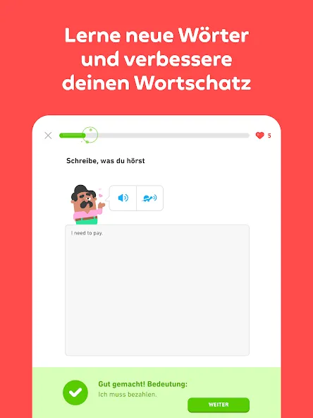 Duolingo: Sprachen & Schach screenshot 13