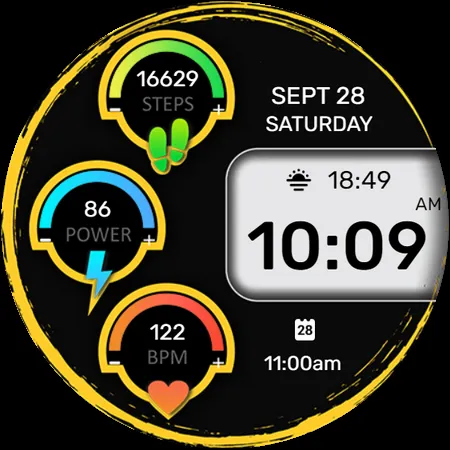 IA117 Digital Watchface screenshot 12