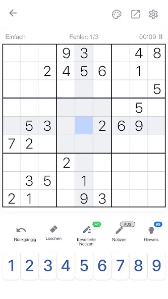 Sudoku Klassische Puzzlespiele screenshot 4