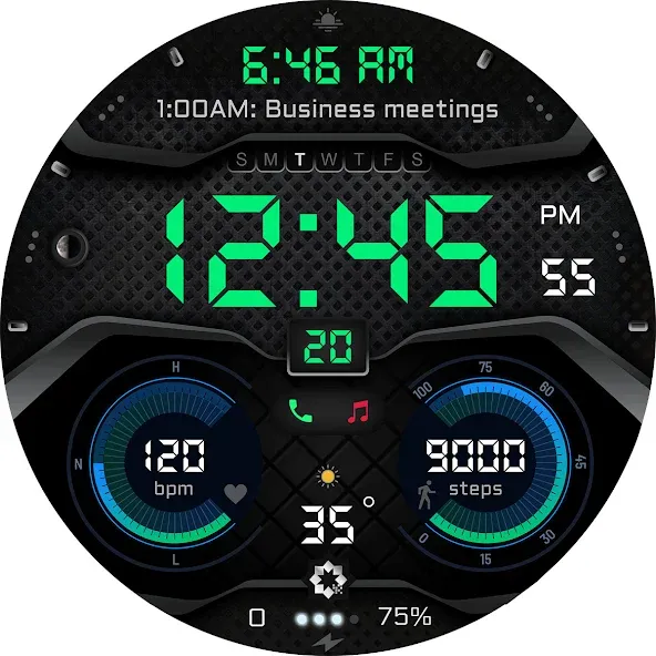 A470 Car Dashboard Face screenshot 27